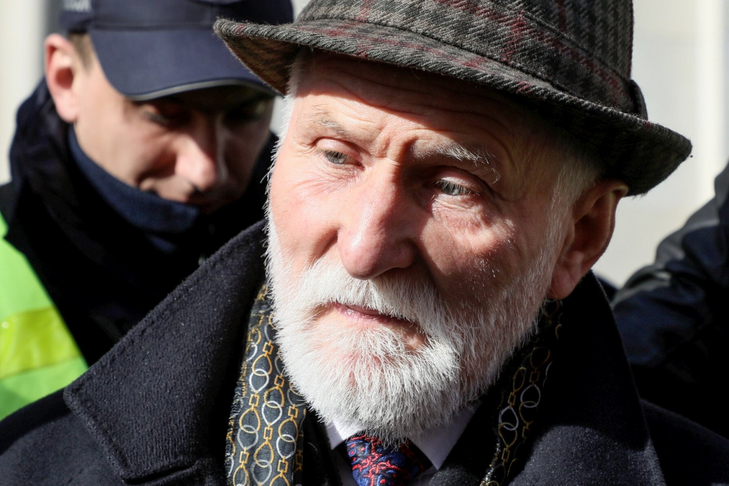 Powrót Janowskiego na proteście rolników. Dziwnie zachowywał się w Sejmie.