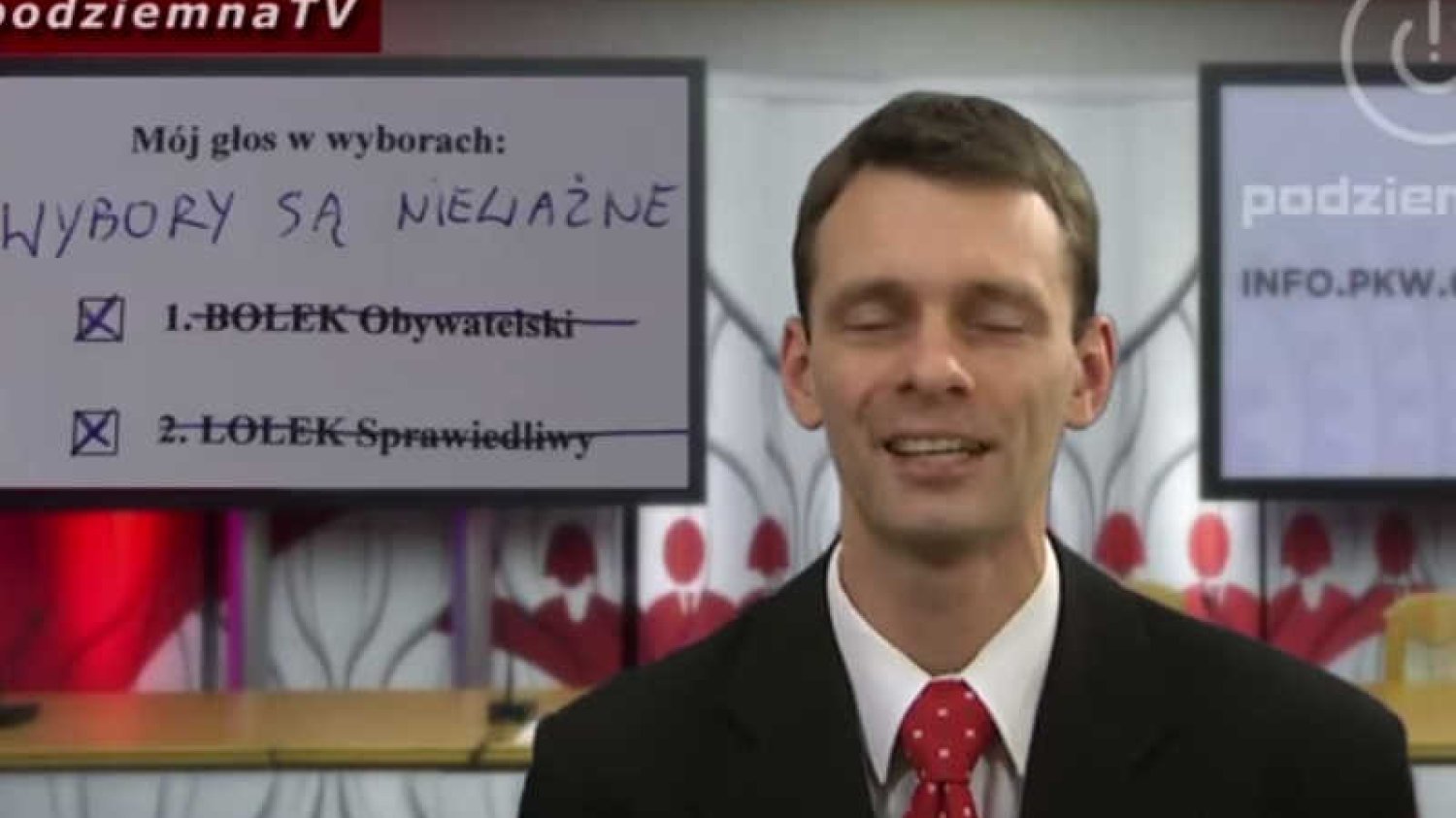 PodziemnaTV namawia do unieważnienia wyborów.