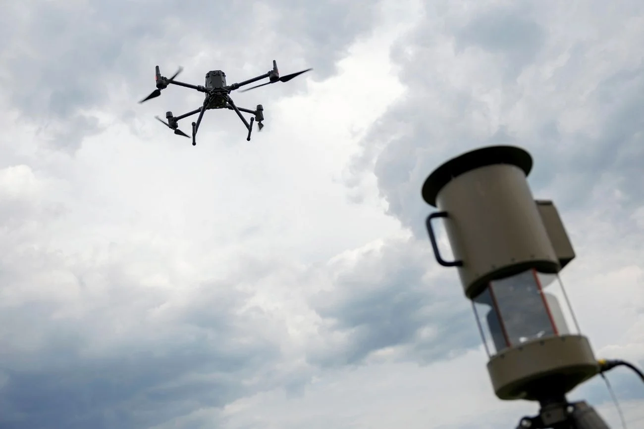 W Estonii spadł dron.