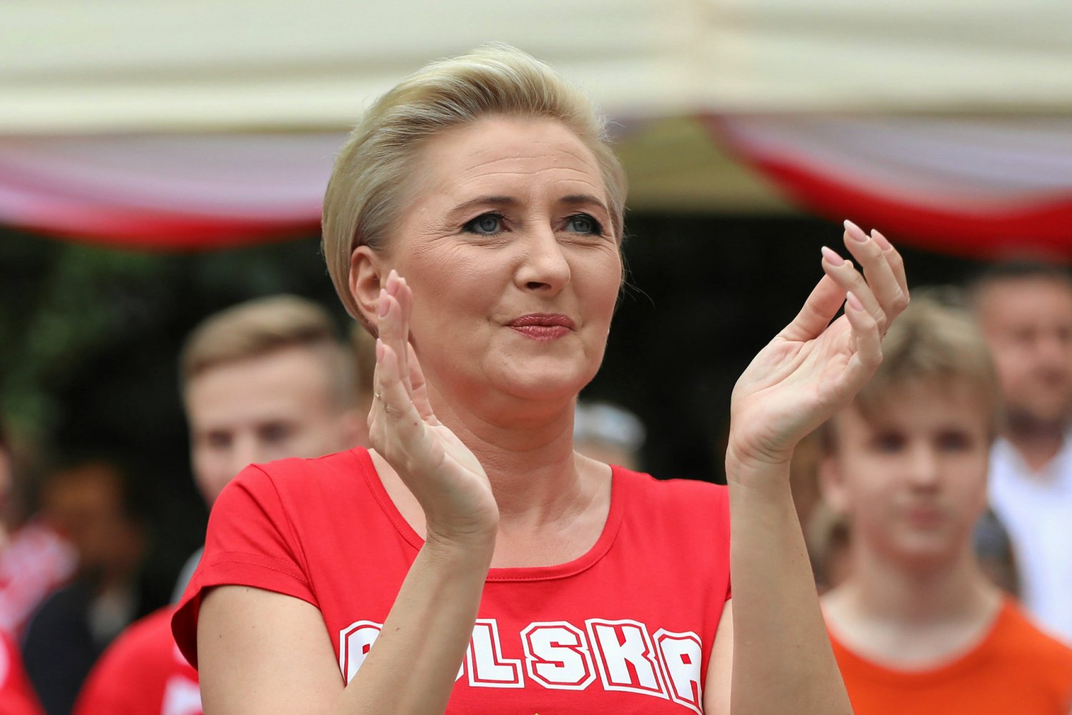 Trudno powiedzieć, co miała na myśli pierwsza dama. Ale chyba nic dobrego.