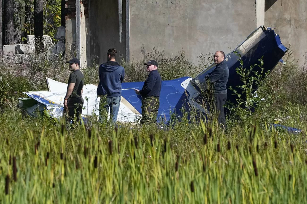 Śmierć Prigożyna. Oto co znaleziono na miejscu katastrofy samolotu
