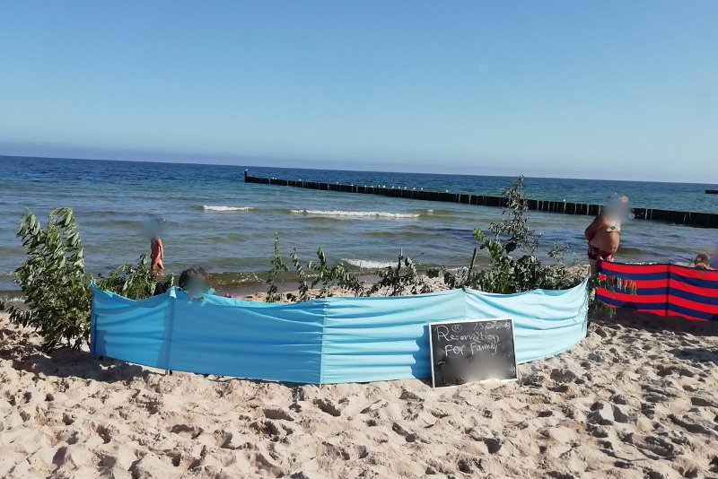 Gmina Ustronie Morskie pokazała królestwo "hardkorowego parawaniarza".