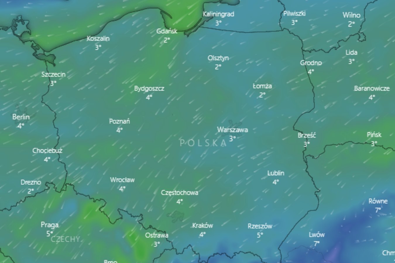 Od wtorku czeka nas załamanie pogody.