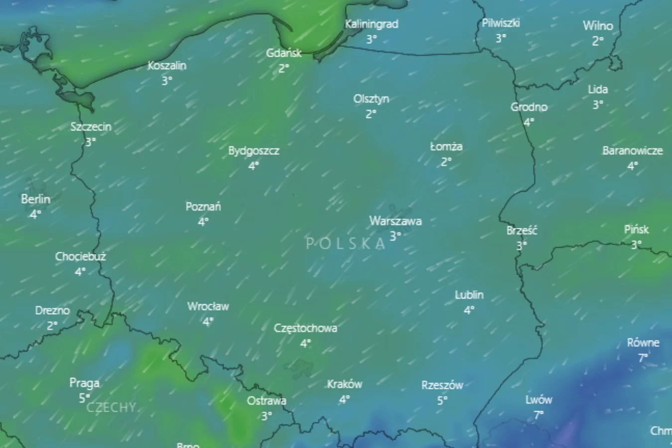 Od wtorku czeka nas załamanie pogody.