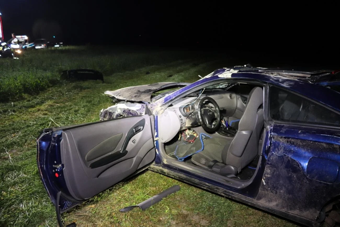 Wypadek 22-latka w Zdunach.