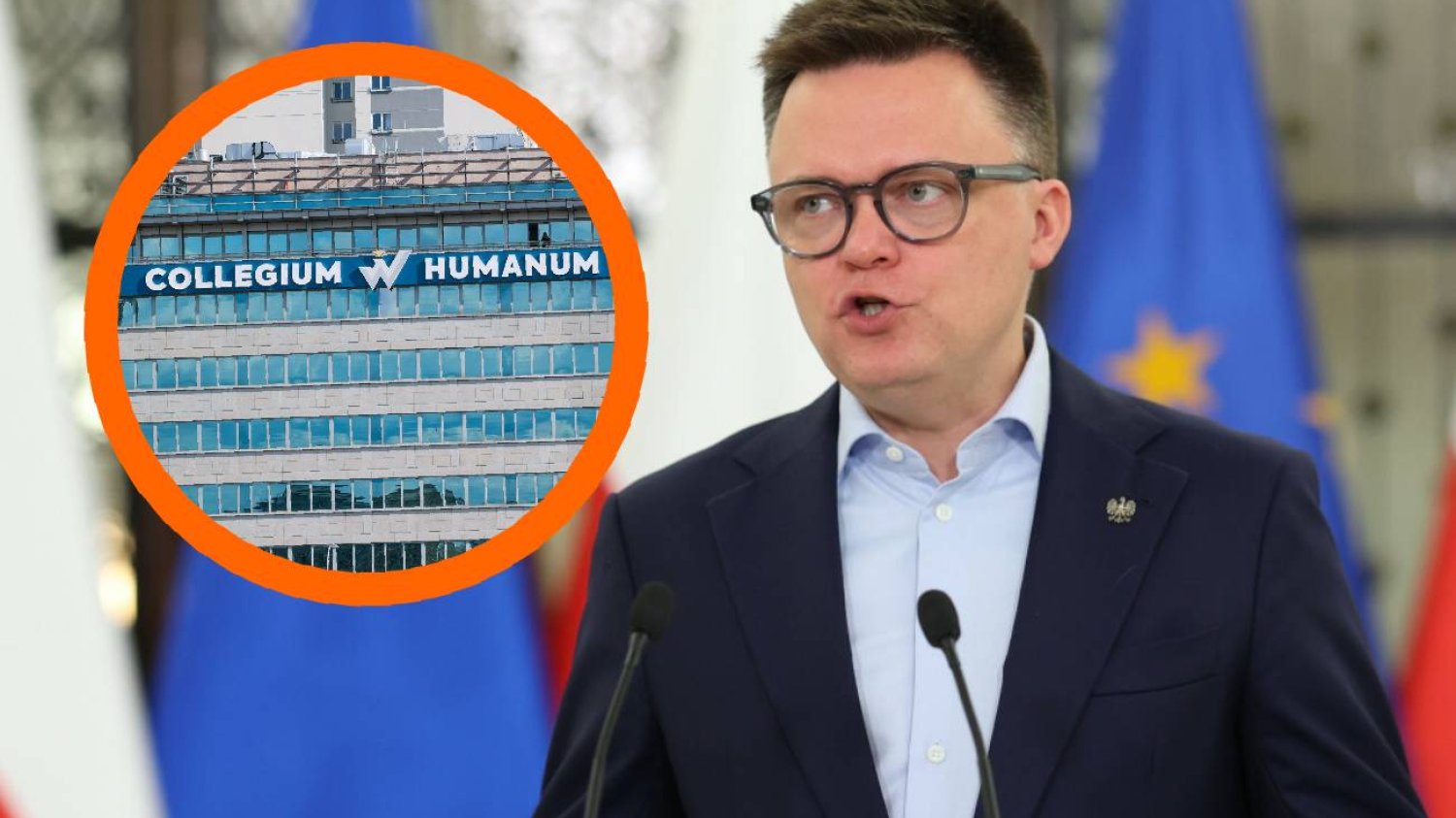 Hołownia o Collegium Humanum i relacjach z Tuskiem. Nie we wszystkim się zgadzają.