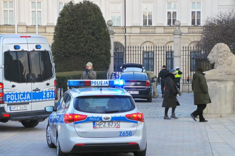 36-letni mężczyzna miał próbować w styczniu wjechać na teren Pałacu Prezydenckiego.
