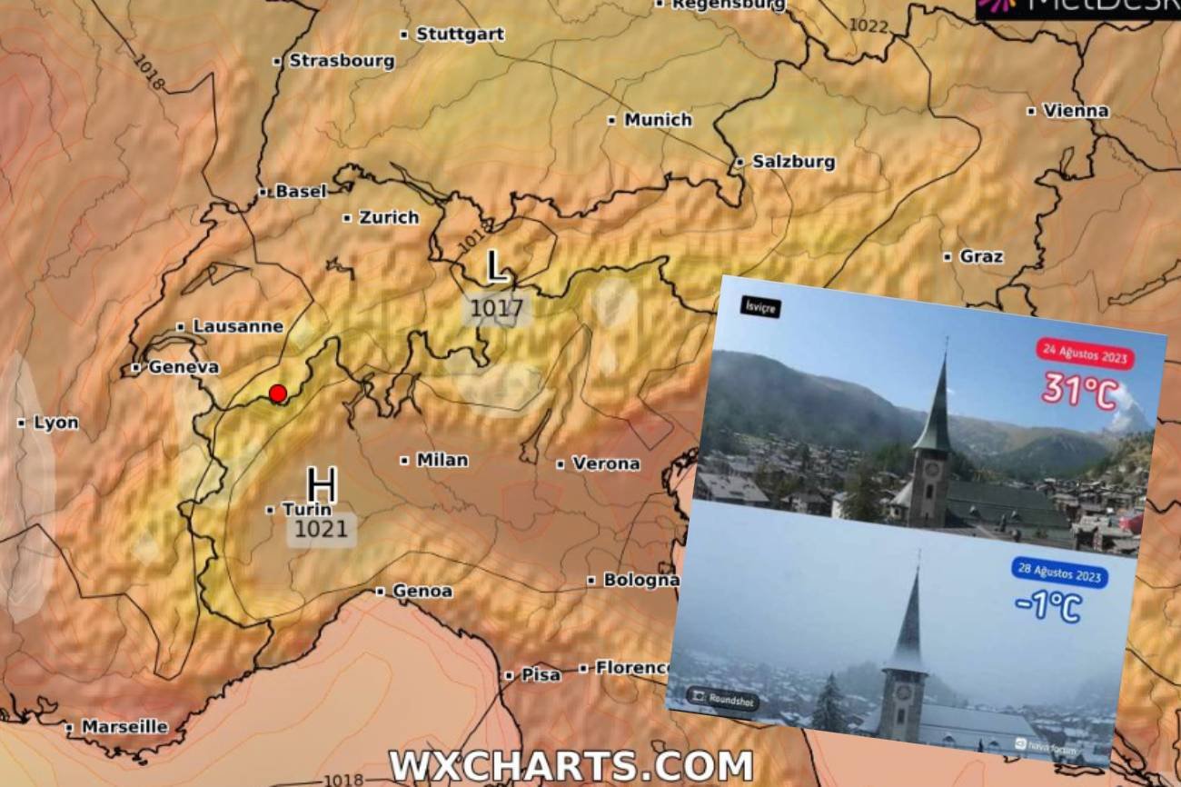 Pogoda w Polsce jest zła? W tym kraju temperatura spadła z 32 do -1