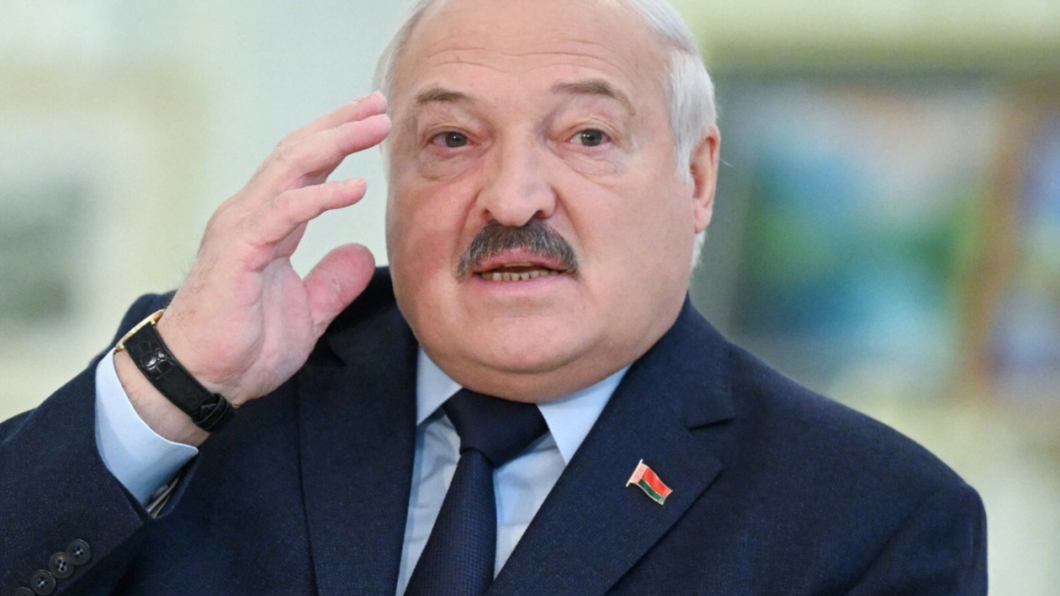 Prezydent Białorusi Alaksandr Łukaszenka