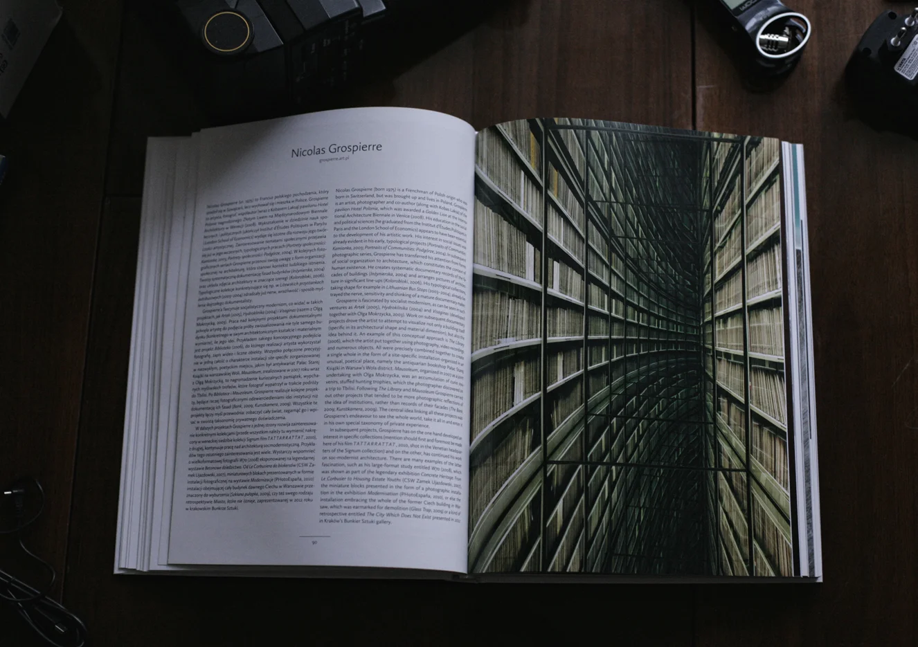 Nicolas Grospierre, Biblioteka, 2006