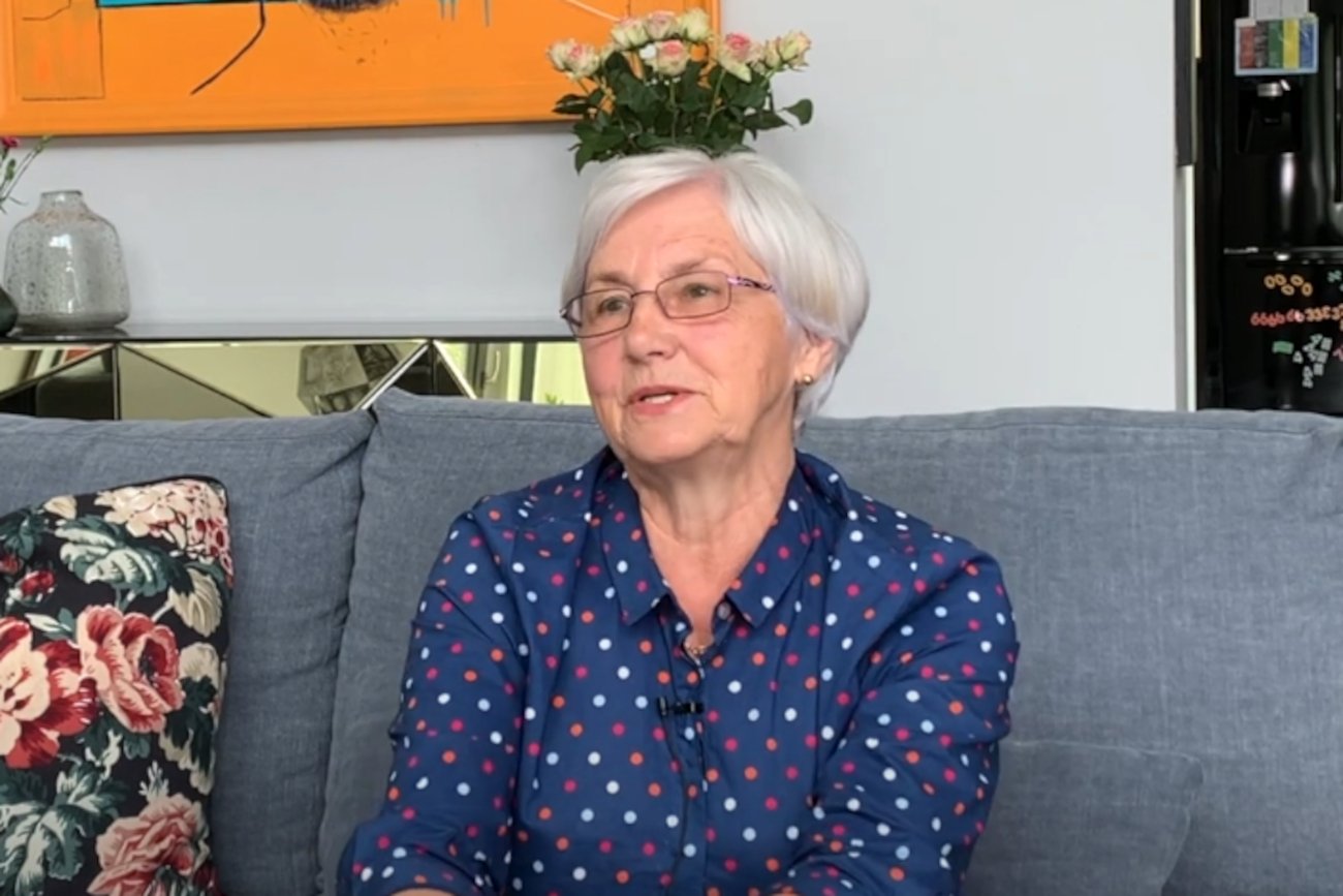 Danuta Wałęsa w programie TEREN REBELIANTA na Youtube.