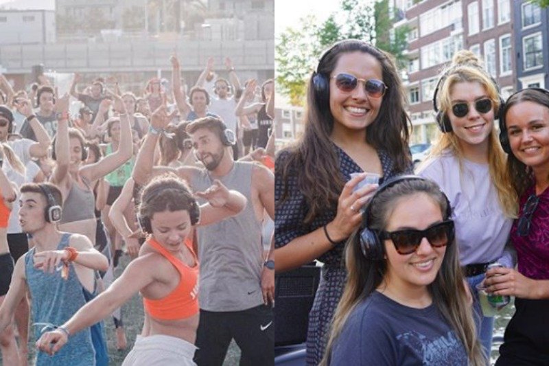 "Silent disco" są hitem i alternatywą dla tradycyjnych imprez