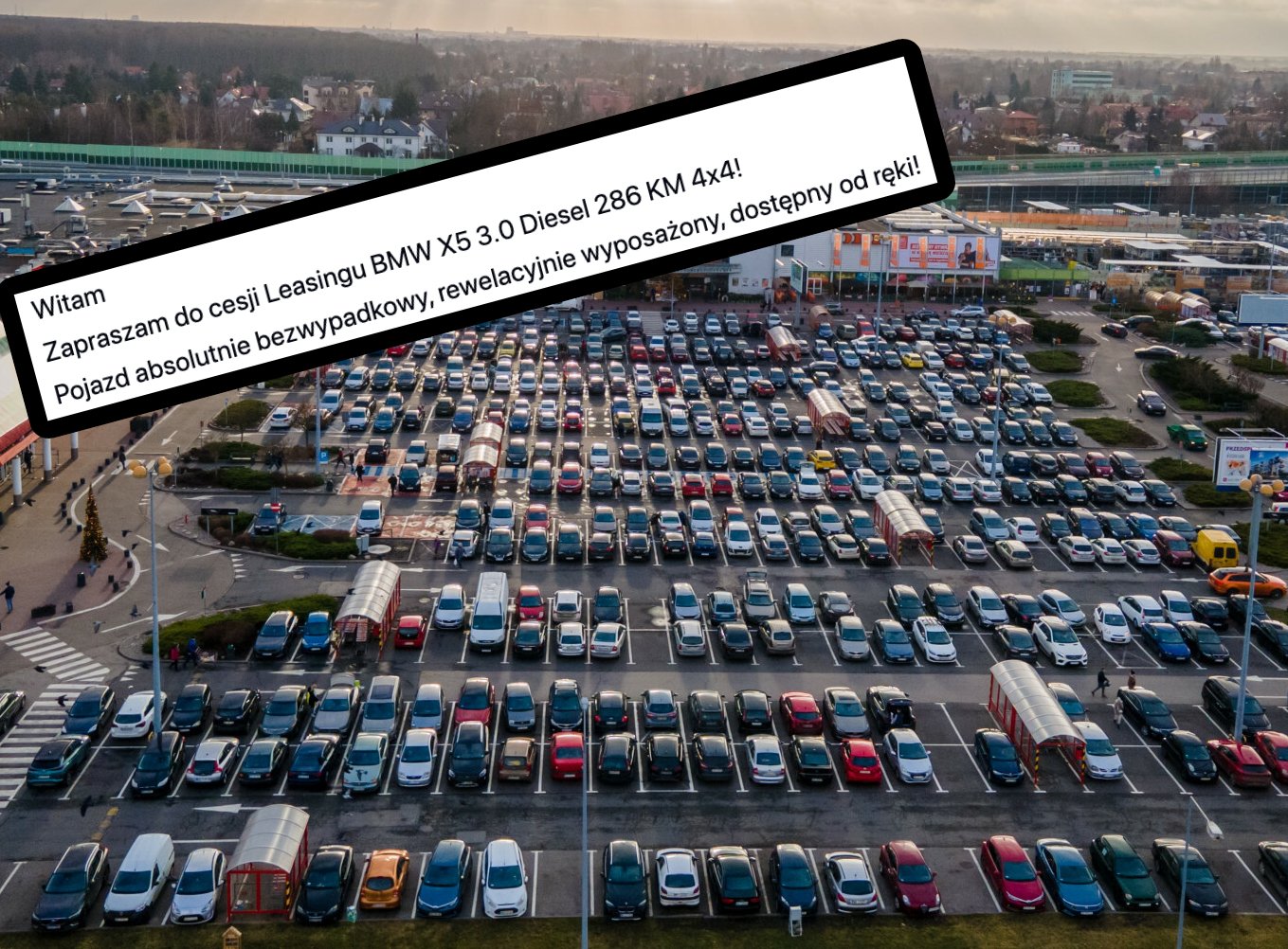 Na Otomoto Polacy oferują samochody z cesją leasingu.