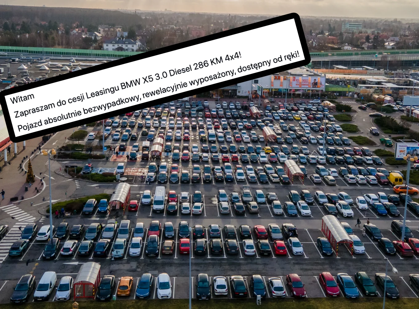 Na Otomoto Polacy oferują samochody z cesją leasingu.