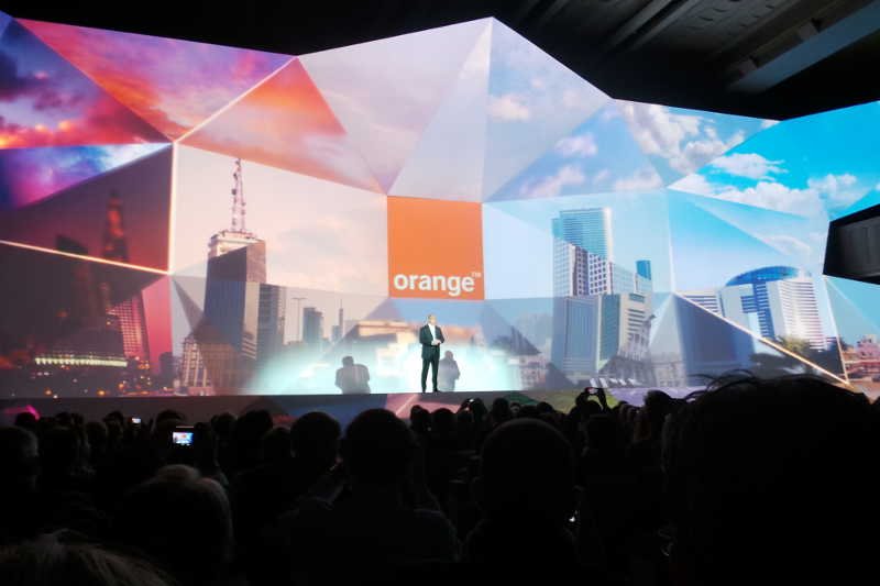 Stéphane Richard, prezes Orange, przedstawia nowości na 2014 rok.