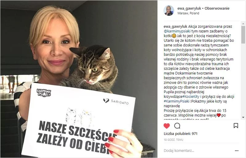 Na zdjęciu Ewa Gawryluk.
