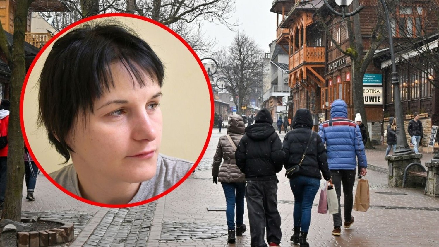 Policja próbuje ustalić, kim jest ta kobieta. Znaleziono ją na Krupówkach w Zakopanem