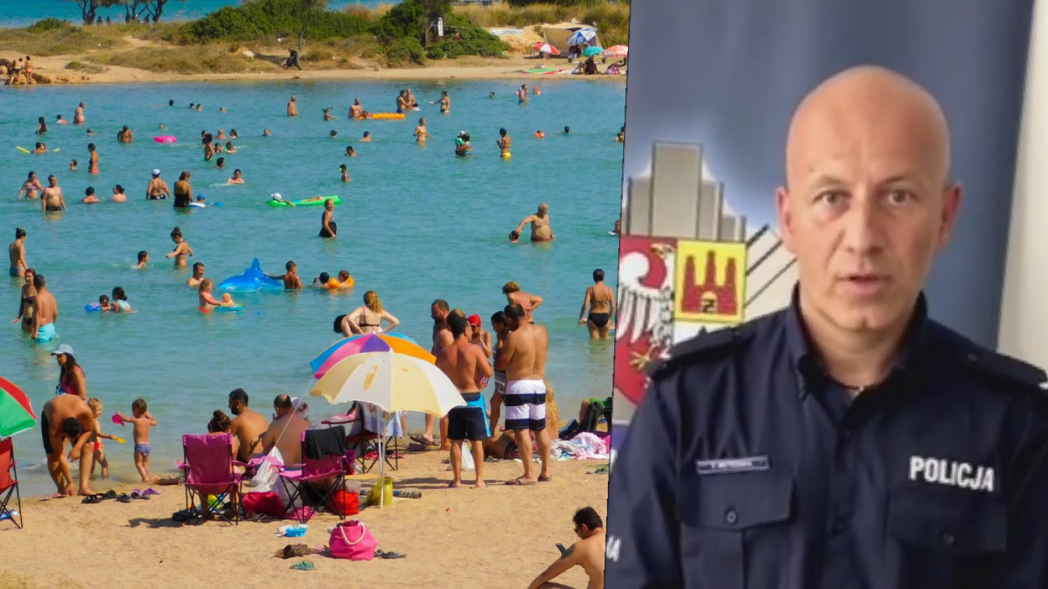 Polski policjant bohaterem w Turcji. Tak uratował tonącego mężczyznę.