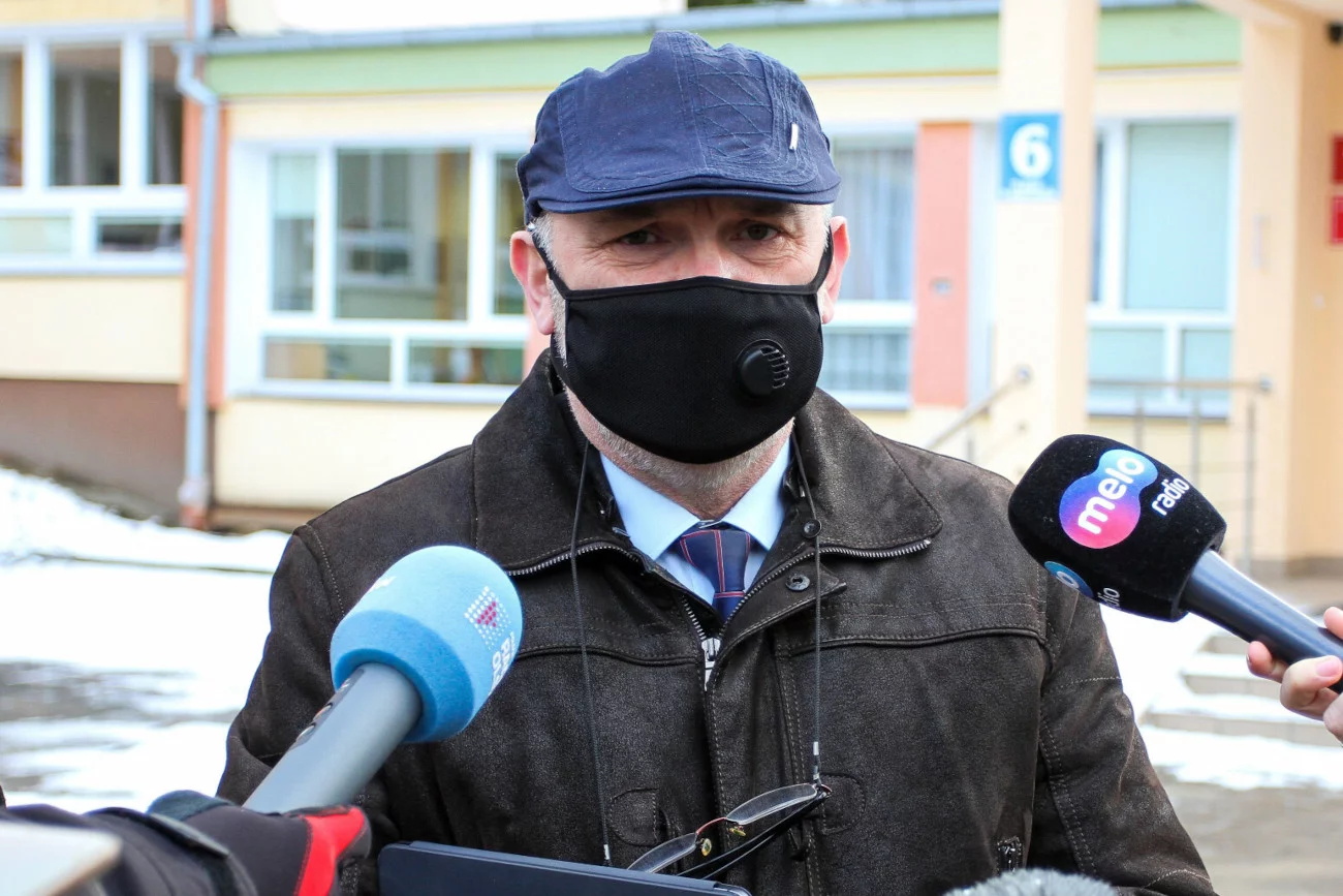 W Olsztynie radni PiS nie poparli stanowiska potępiającego agresję Rosji na Ukrainę. Na zdjęciu radny PiS Jarosław Babalski.