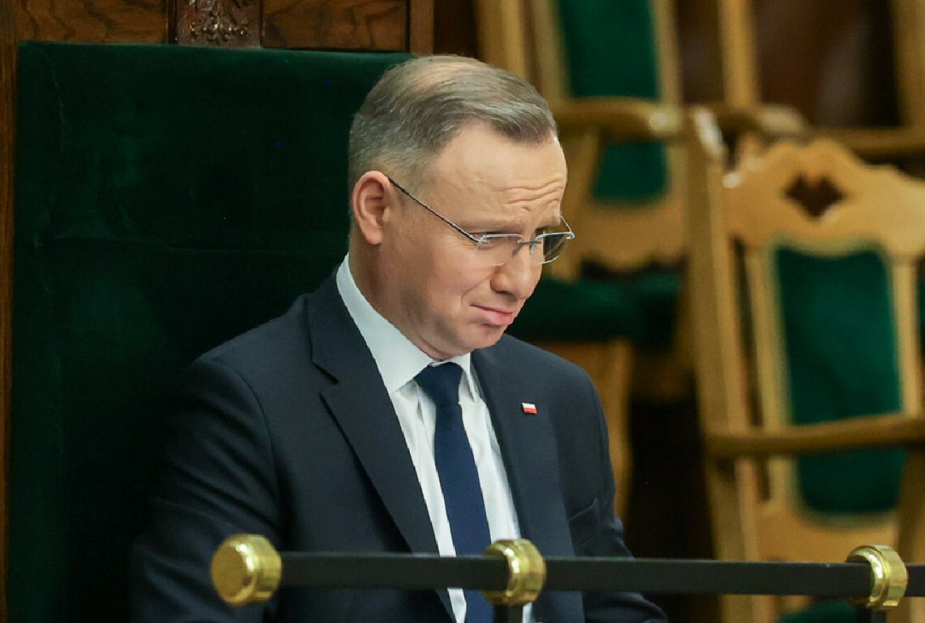 Ekspert zobaczył miny Andrzeja Dudy w Sejmie. "Chciał być mężem stanu".