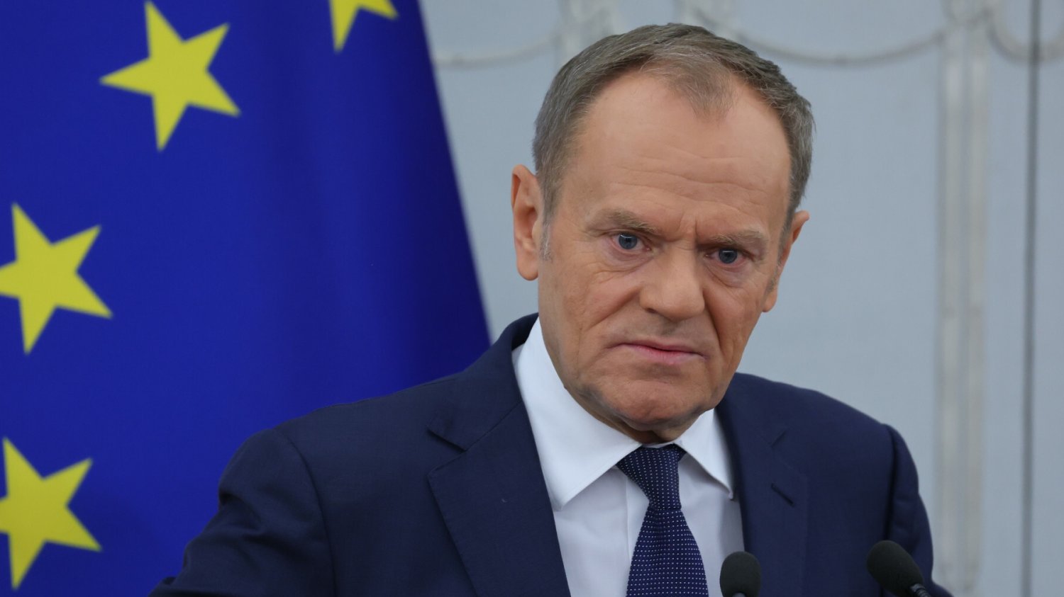 Lider PO Donald Tusk w Senacie