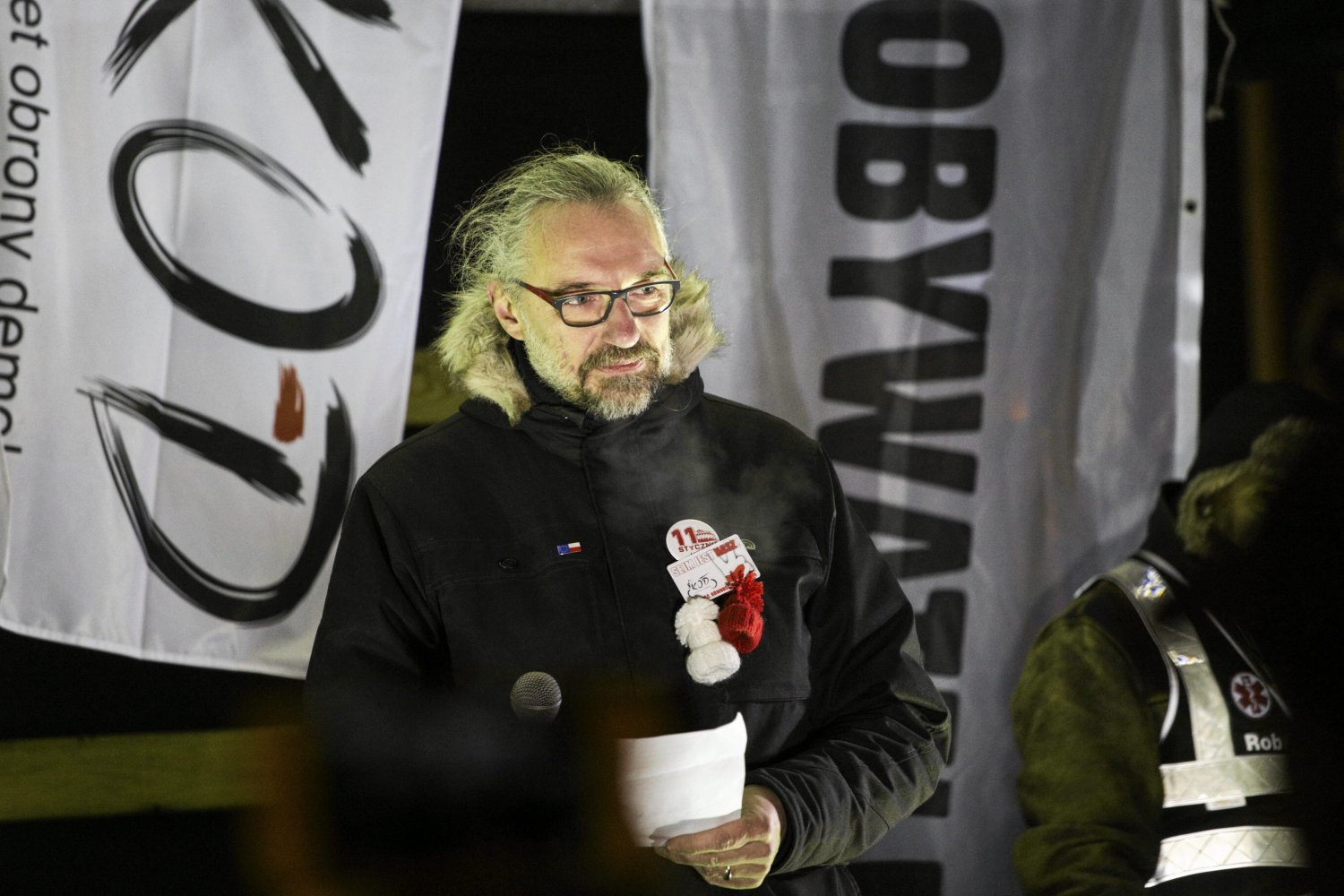 Mateusz Kijowski nie potrafił już ściągnąć tłumów pod Sejm.