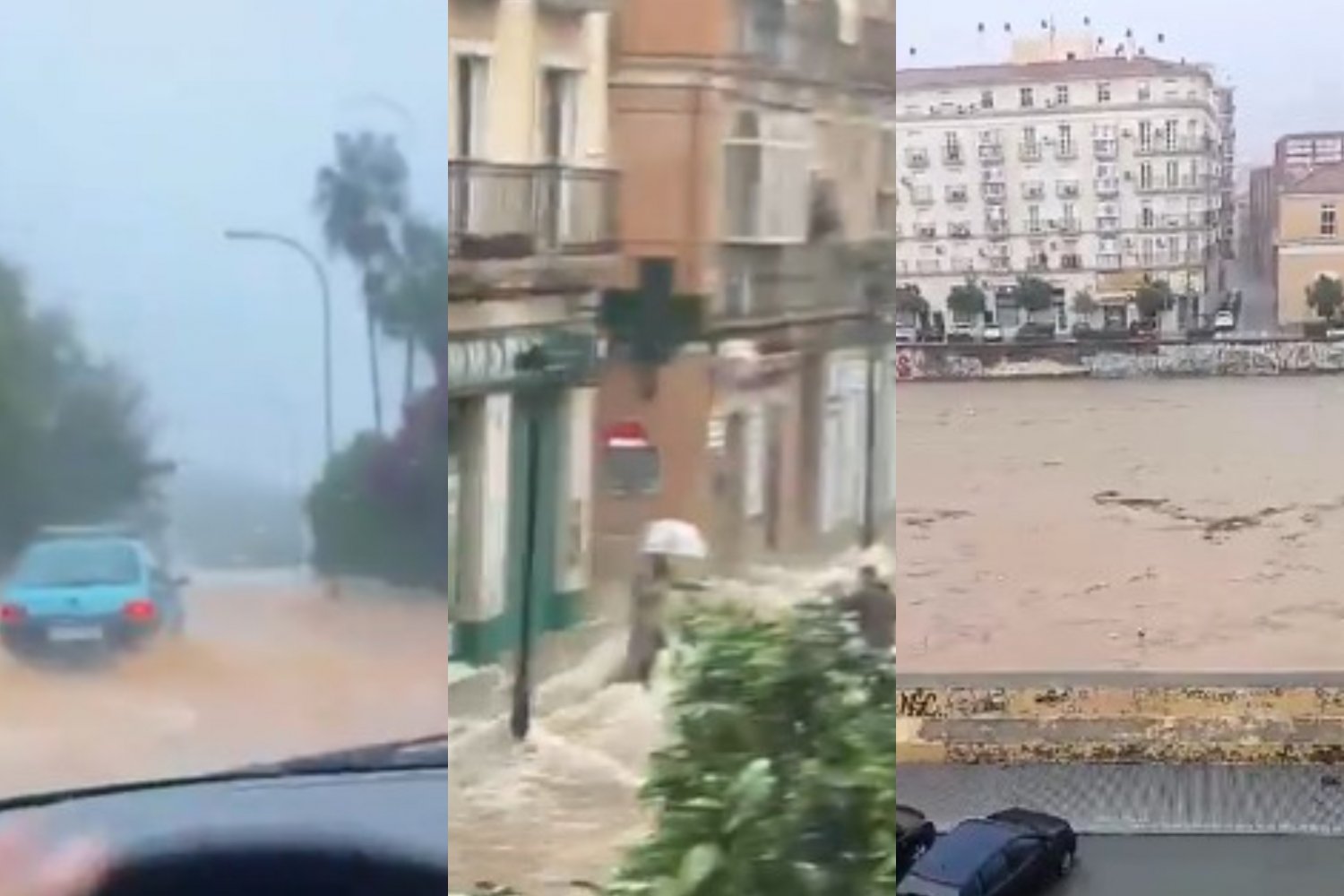 Kolejna powódź w Hiszpanii. Dramatyczne sytuacja w Maladze.