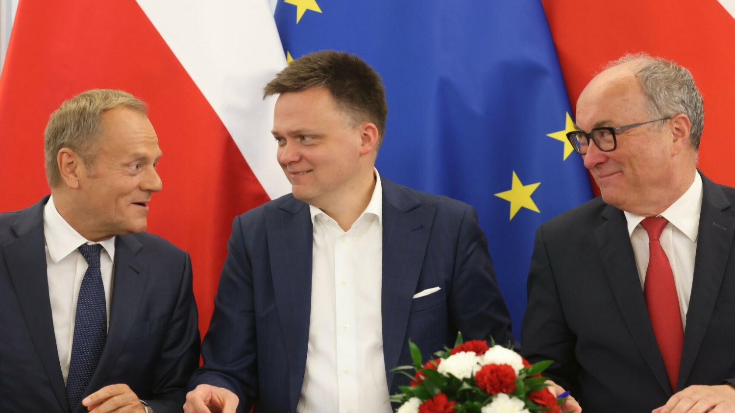 Liderzy Lewicy, PO oraz Polska2050.