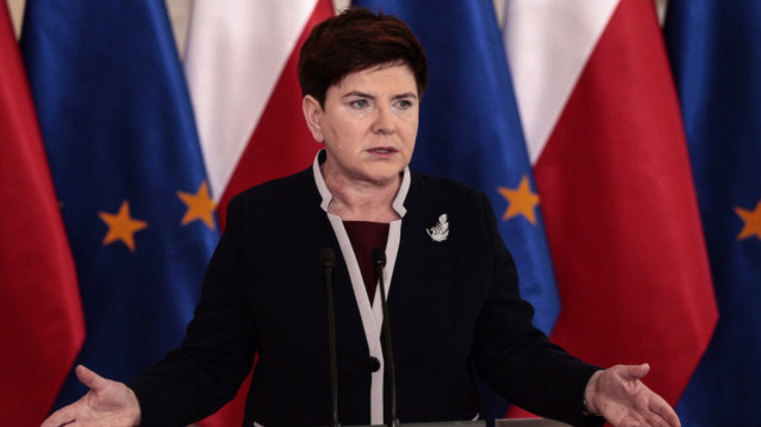 Premier Beata Szydło nie zabrała głosu podczas kongresu PiS w Przysusze