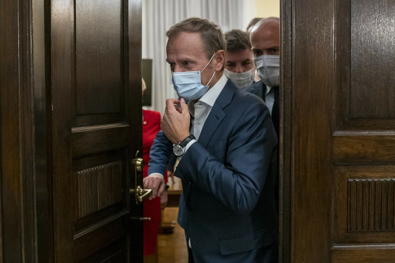 Donald Tusk w Sejmie.