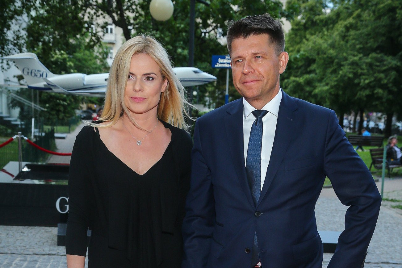 Joanna Mihułka i Ryszard Petru