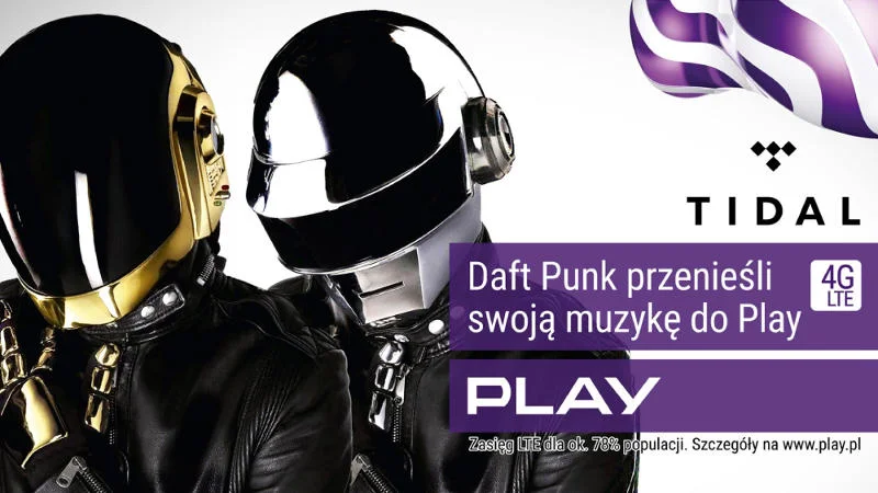 Daft Punk na plakacie PLAY.