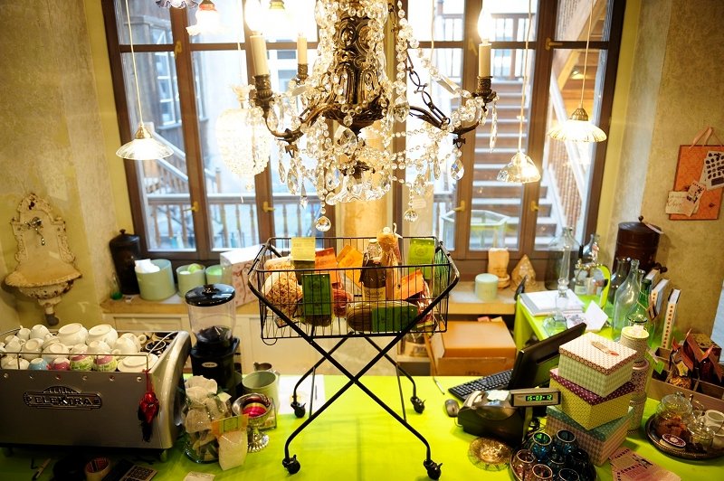 Ciekawe zastosowanie metalowego koszyka