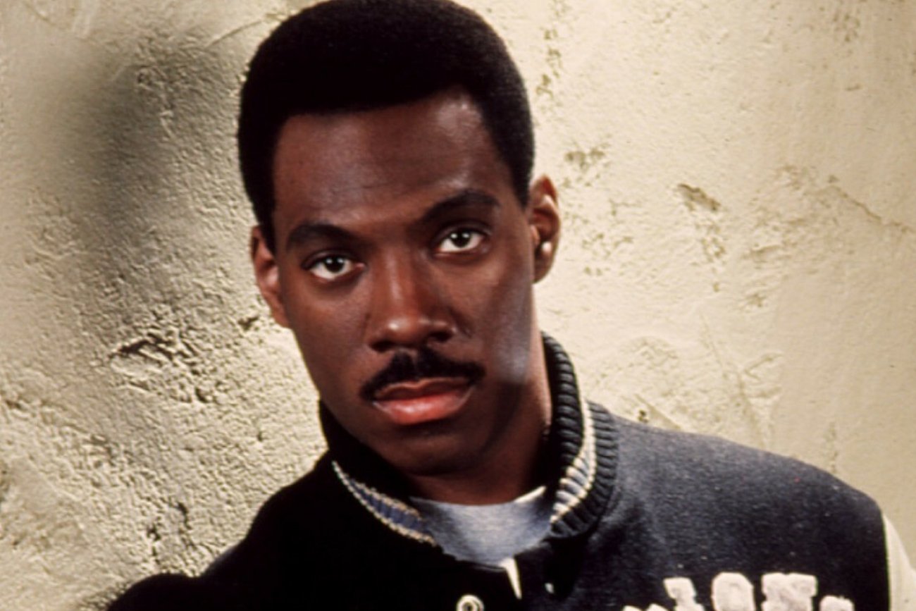 Eddie Murphy jako Alex Foley w filmie "Gliniarz z Beverly Hills".