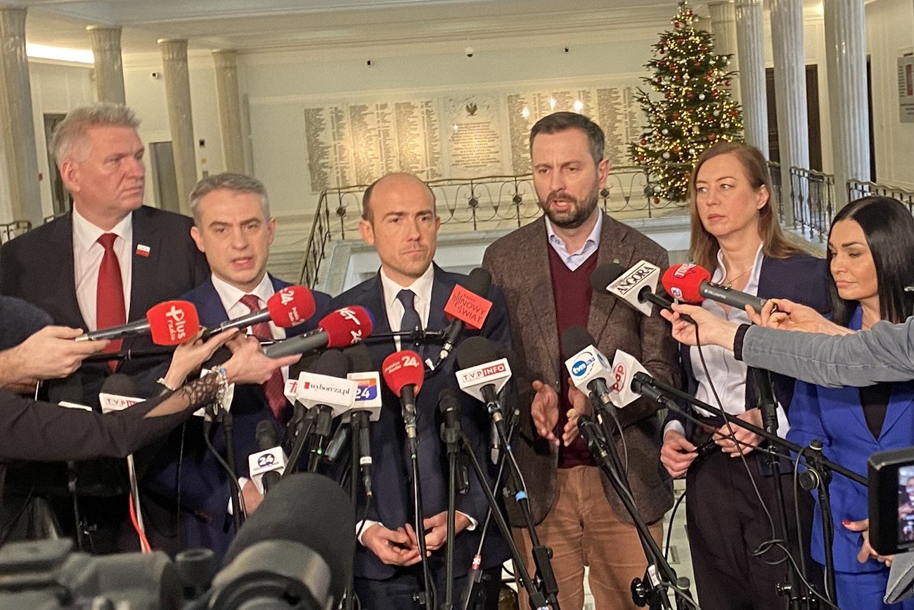 Opozycja spotkała się z Elżbietą Witek i Mateuszem Morawieckim.