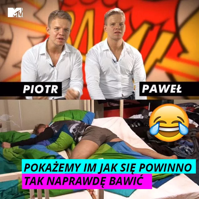 Bliźniacy są mocni w gębie.
