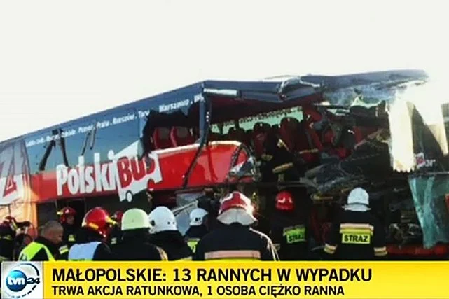 Kierowca przyznał się do winy. Zasnął za kierownicą