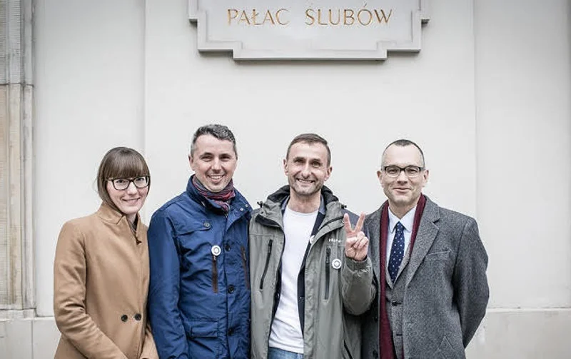 Pary, które zaskarżyły Polskę do Trybunału w Strasburgu.