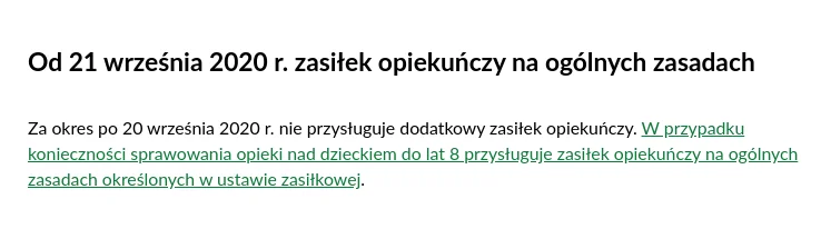Dodatkowy zasiłek opiekuńczy z ZUS na zasadach ogólnych. Dodatkowy zasiłek opiekuńczy z ZUS na zasadach ogólnych.