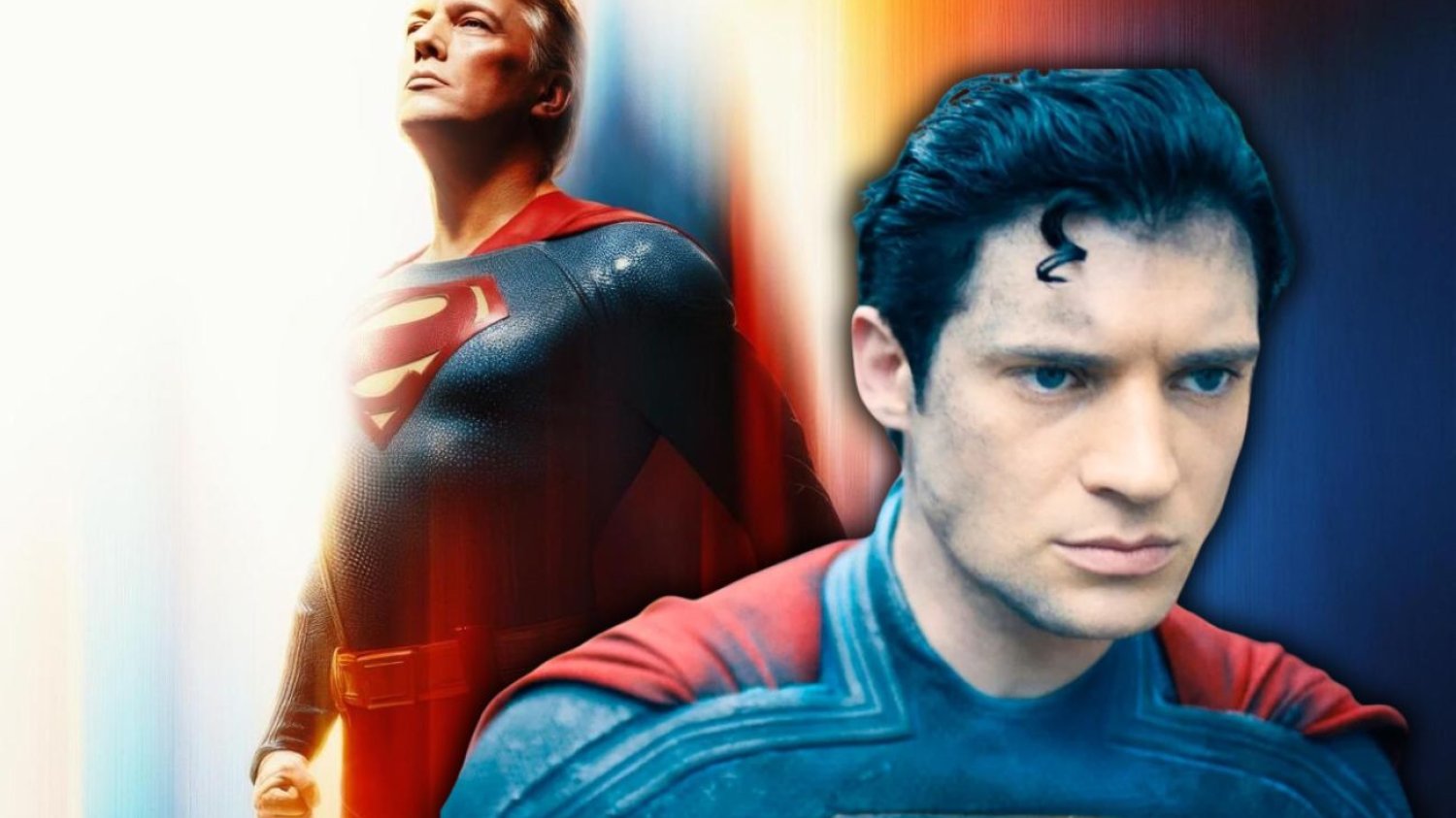 Superman i Superman Trump.