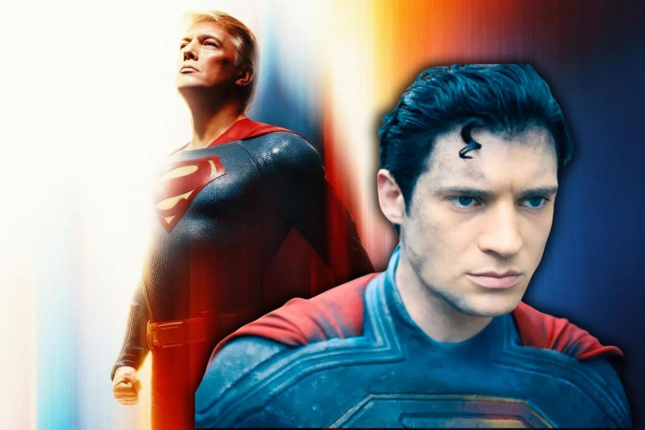 Superman i Superman Trump.