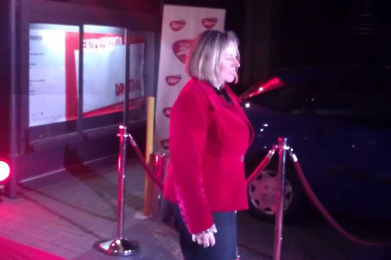 Wanda Nowicka, wicemarszałek Sejmu na premierze "Danuty W."