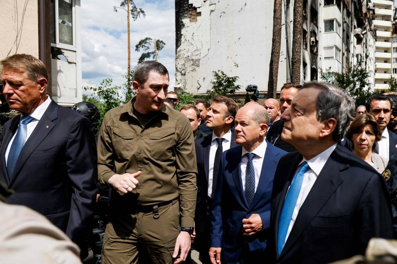 Przywódcy Niemiec, Francji i Włoch wyruszyli do Kijowa. Jadą z Polski