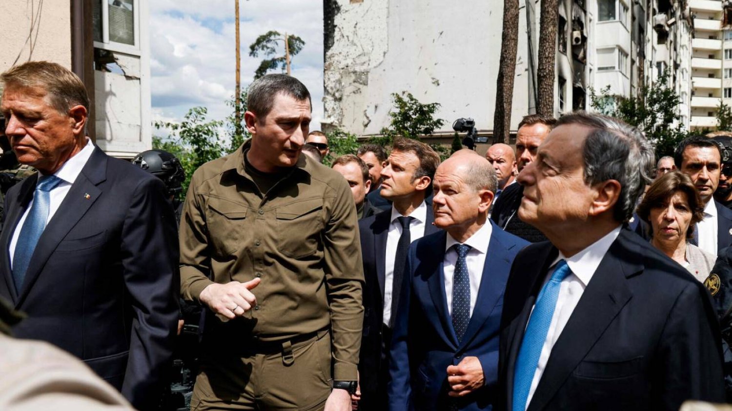Przywódcy Niemiec, Francji i Włoch wyruszyli do Kijowa. Jadą z Polski