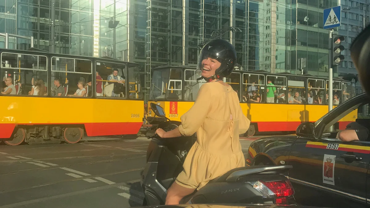 Radość się skończy, gdy trzeba będzie skuter oddać.