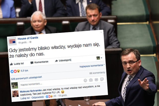 Twórcy HoC wiedzą, co się dzieje w polskiej polityce.