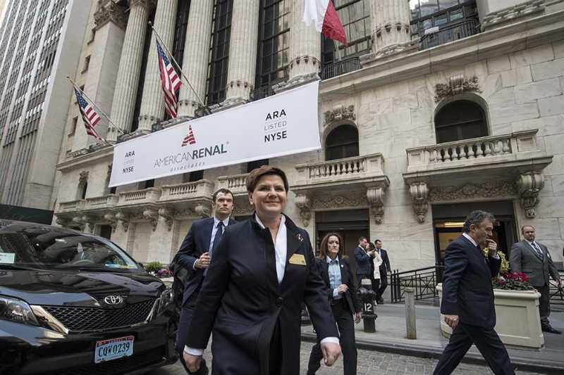 Beata Szydło na wycieczce w Nowym Jorku.