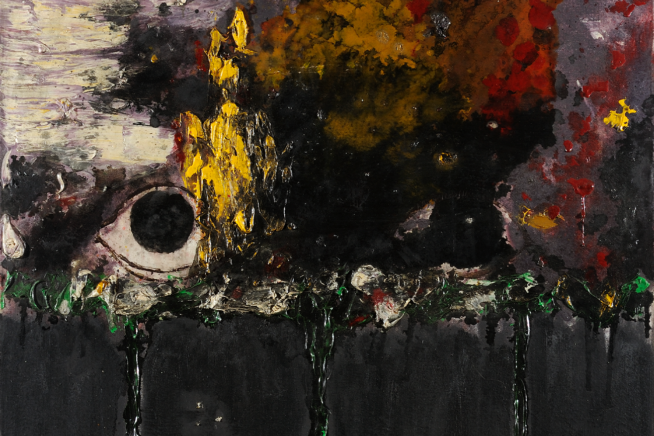 Rajmund Ziemski (1930-2005)
Pejzaż 13/69; 1969 olej, płótno; 120,5 x 80,5 cm