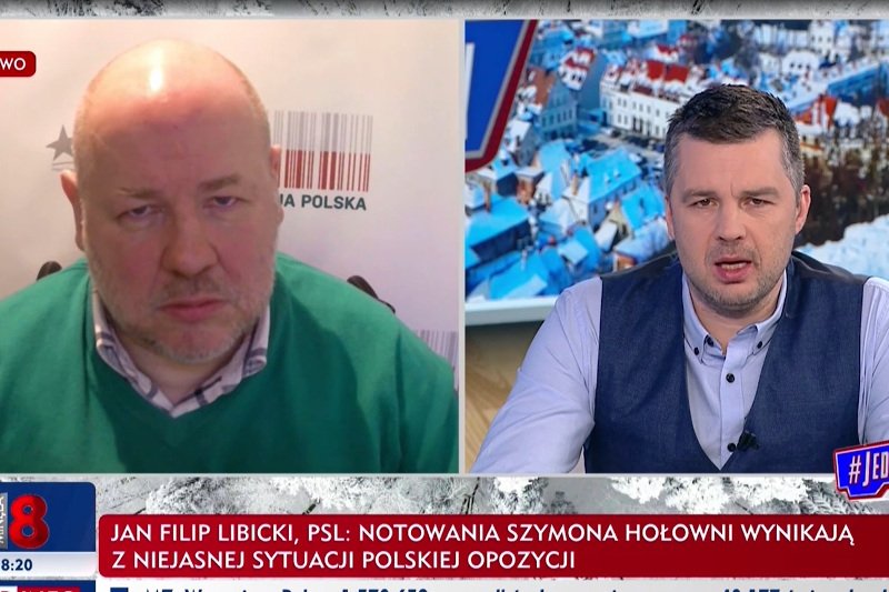 Jan Filip Libicki mówił o wolności mediów w TVP Info.