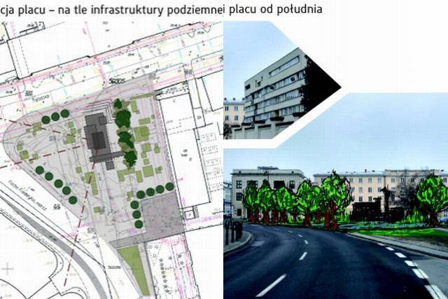 Plany i wizualizacje  placu smoleńskiego w Warszawie. Mieszkańcom kończy się co do planów ratusza cierpliwość.